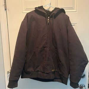Distressed Goth Dewalt Heated Work Gear Jacket Thrashed With Charger No Battery